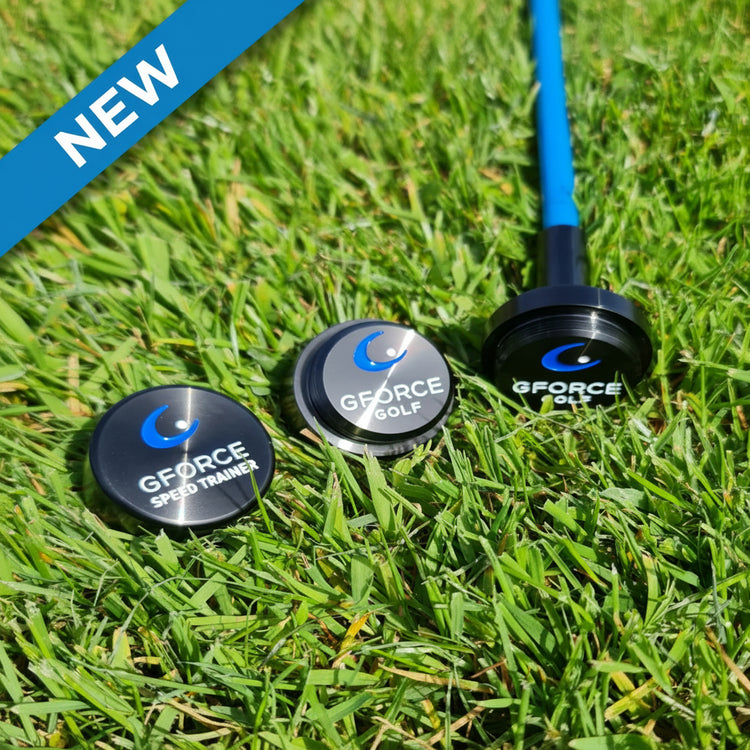 GForce Speed Trainer Light, Medium and Heavy progressive weights for resistance-based golf speed training